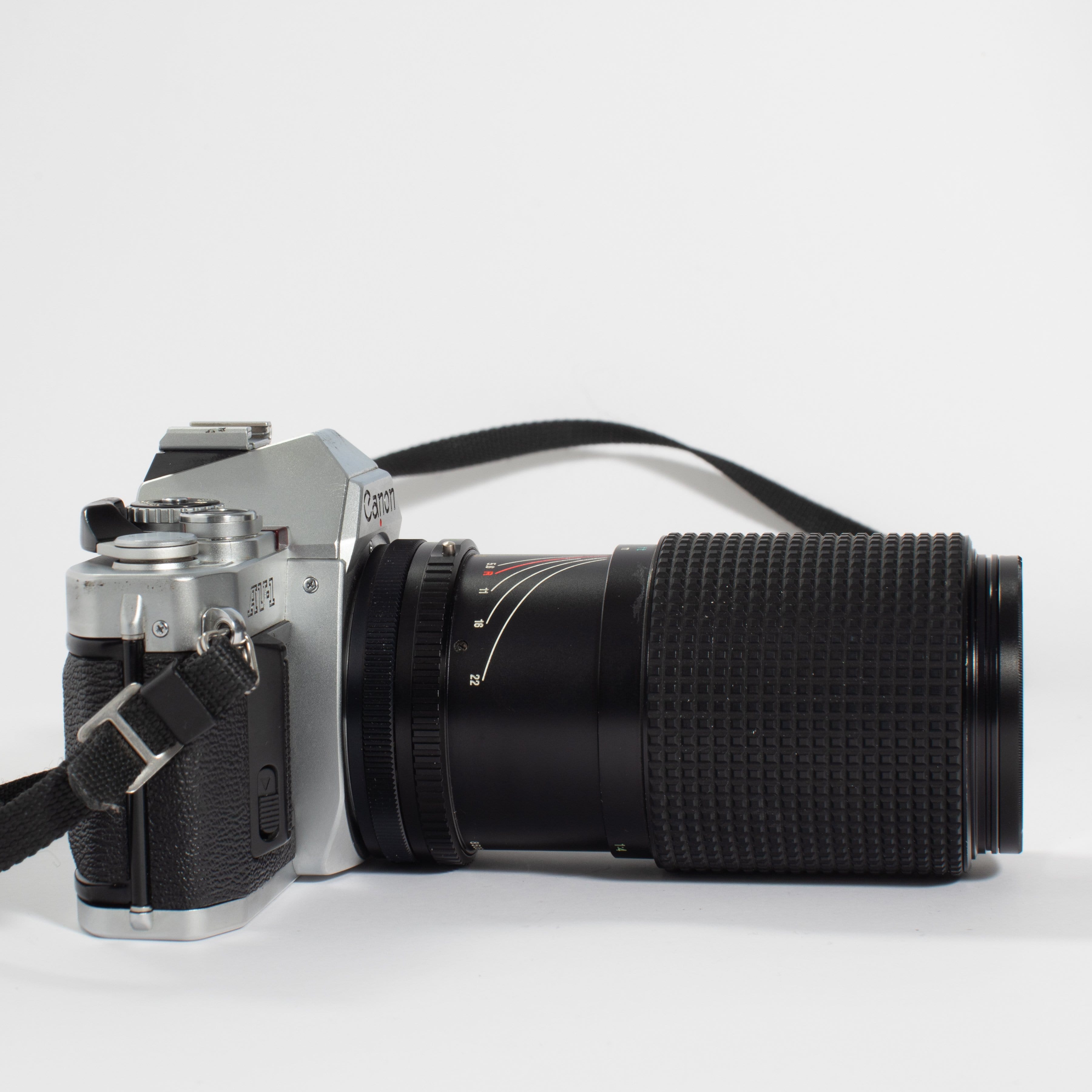 Canon AV-1 with FD 50mm f/1.8 & 35-135mm f/3.5-4.5 – Film Supply Club