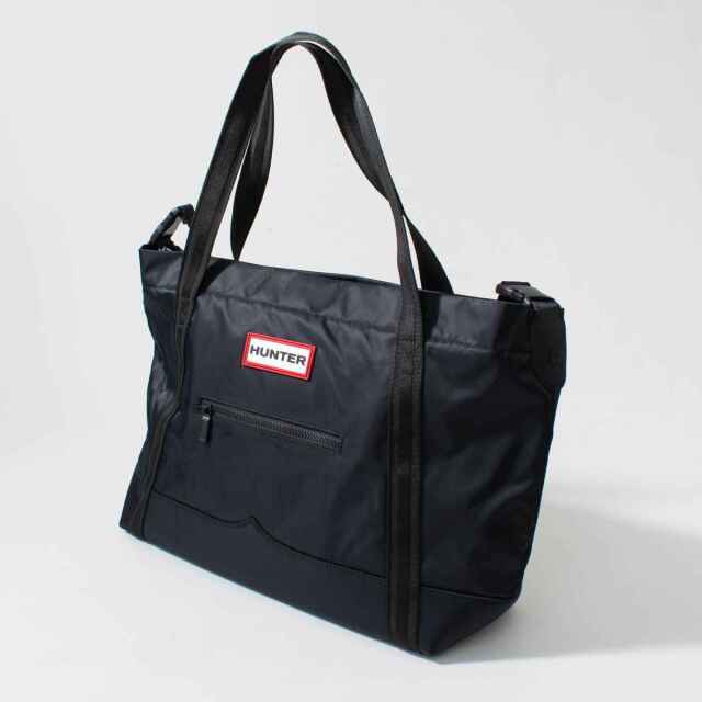 HUNTER ナイロンラージトップクリップトートバッグ｜ナチュラル