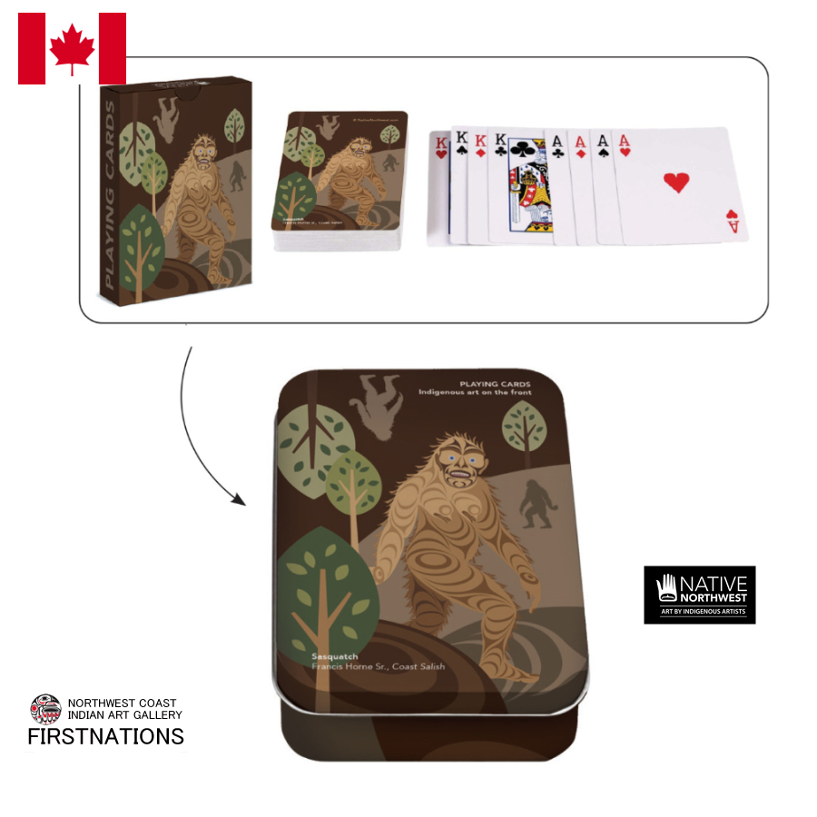 トランプ カード 玩具 カナダ 先住民 ネイティブ インディアン PLAYING