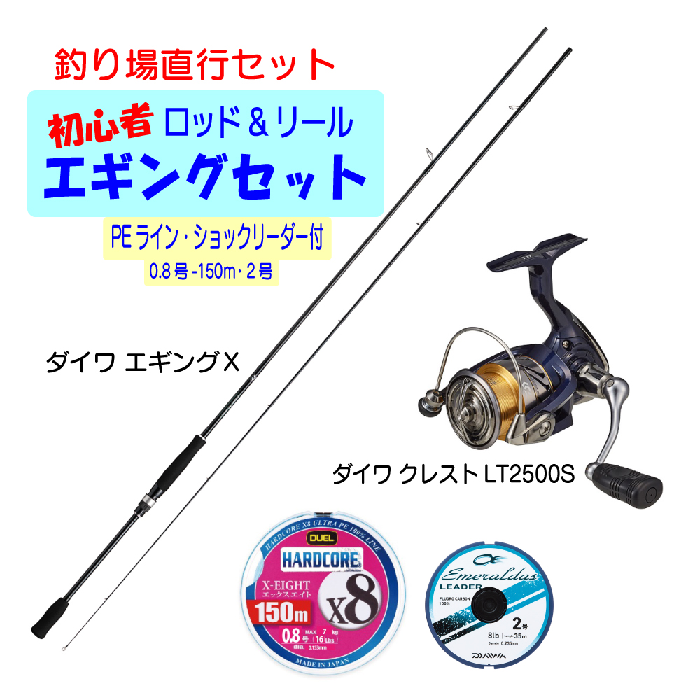 真面目に取り組みたい方へのエギング入門セット : 釣り具の通販