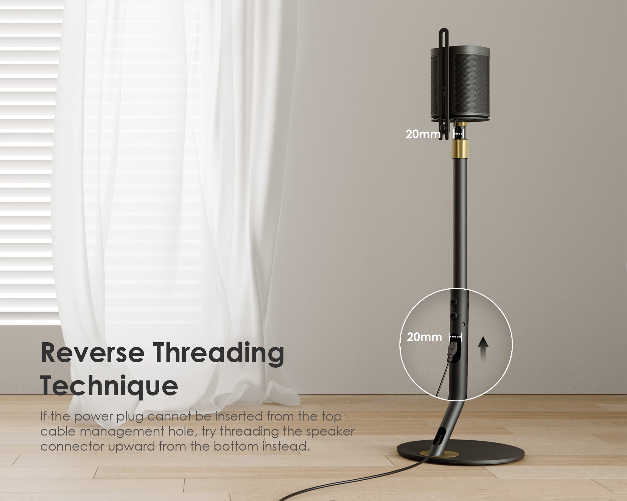 FITUEYES Master SS08 Speaker Stand - FITUEYES