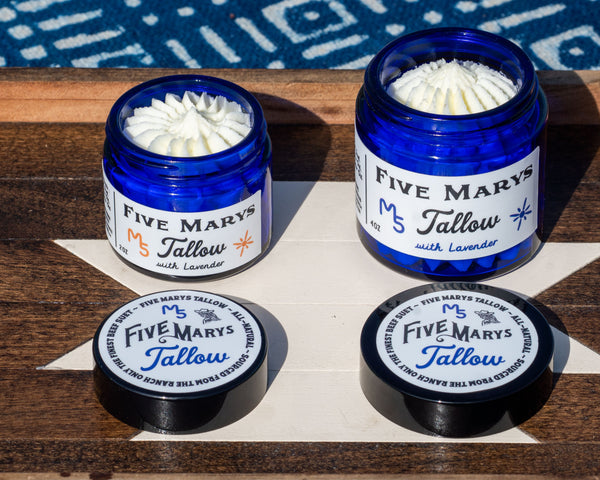 Face Tallow : Lovely Lavender – Five Marys Ranch