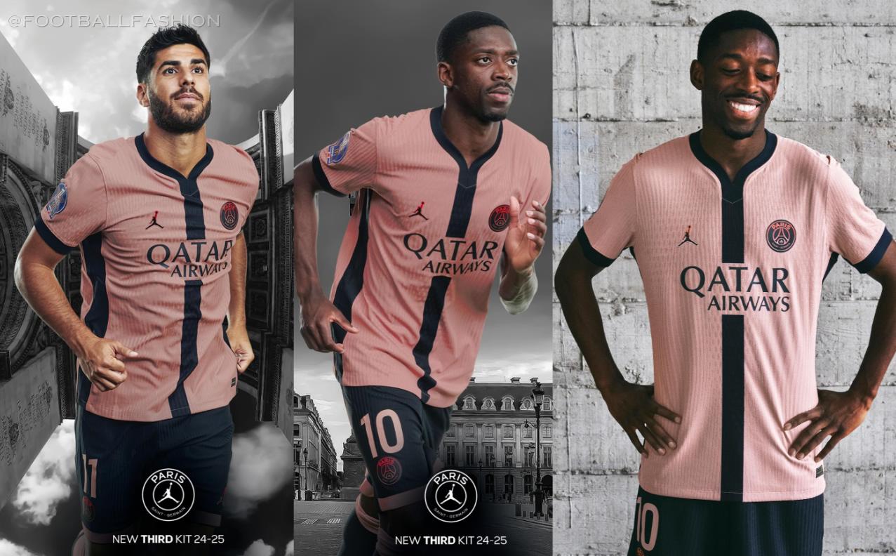 PSG 2024/25 Jordan Third Kit - FOOTBALL FASHION