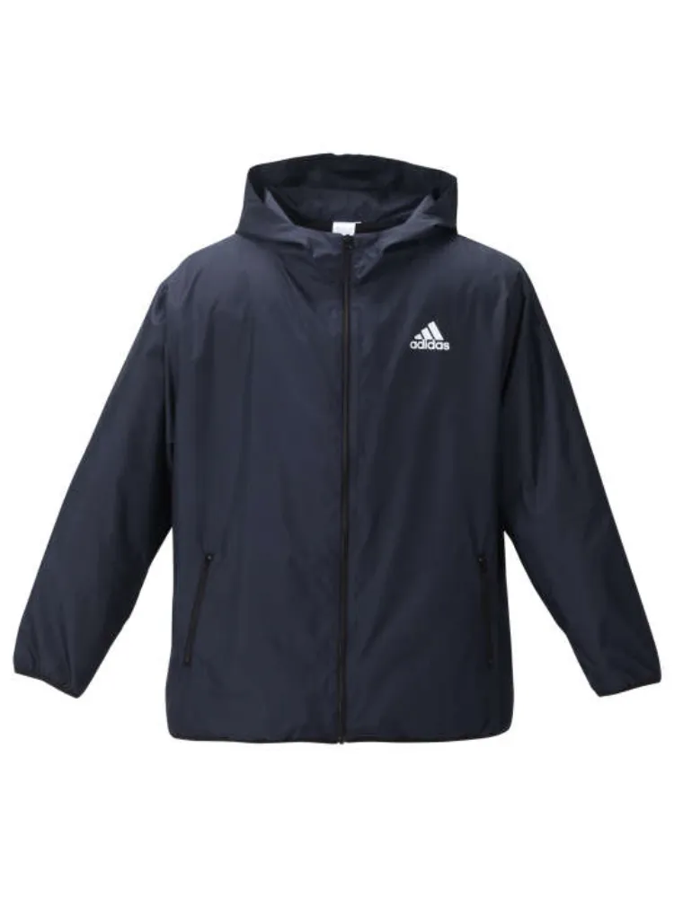 ネイビー 【adidas(アディダス)】ウーブンフードジャケット ＊カタログ