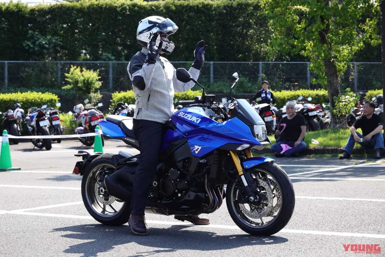 新「青カタナ/銀カタナ」見参!! KATANAミーティング2024でスズキの鈴木