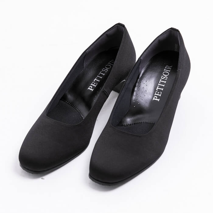 シンプルデザインのフォーマルパンプス（24.5cm） 25cm・ブラック