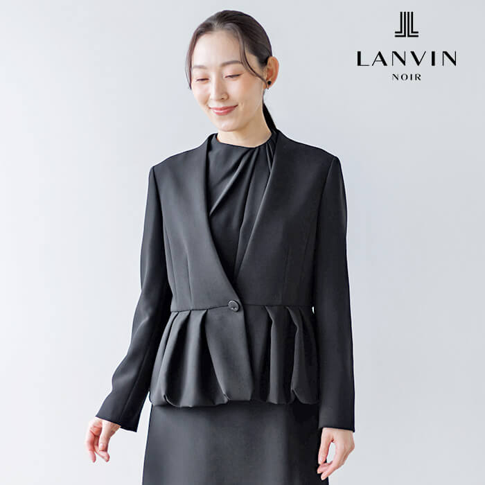 バルーンシルエットのジャケット 13号・ブラック｜東京ソワール