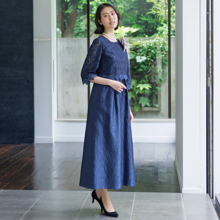 19号～23号｜フクレジャカードのマザードレス 19号・ネイビー｜東京