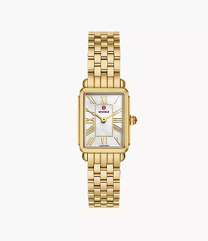 Deco Park 18K Gold-Plated Watch MWW06E000146 - MICHELE®
