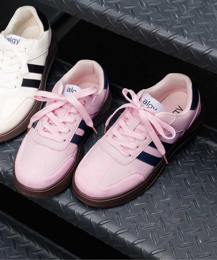 新品 ジーフォア 073432855 ゴルフシューズ ピンク⁄ブルー 24cm 新品