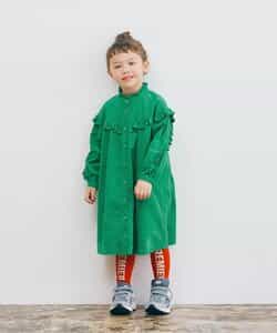 ☆SALE☆フリルブラウスワンピース リンク（P417015）|p.premier（ピー