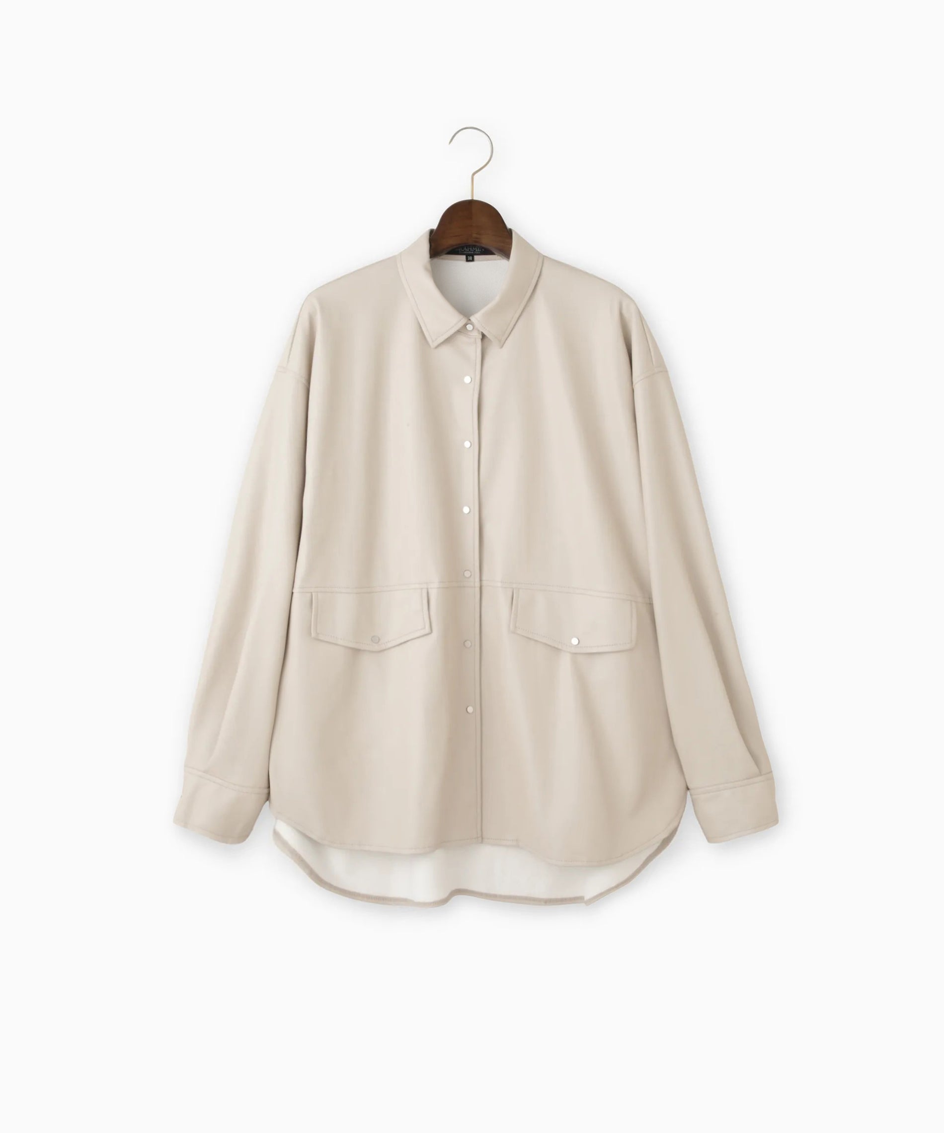 フェイクレザーシャツ – FACE SANS FARD