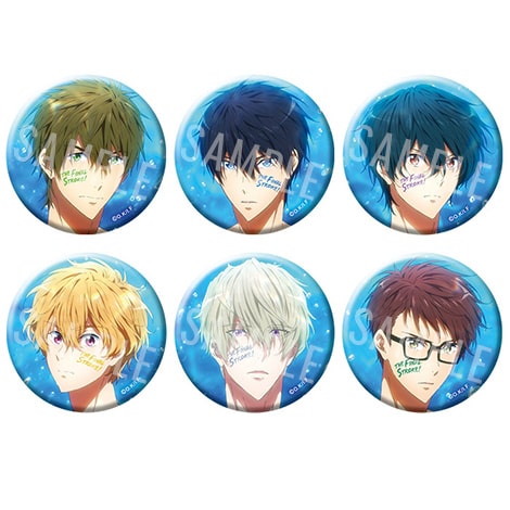 Free! the Final Stroke FS 桐嶋郁弥 缶バッジ Free! the Final Stroke