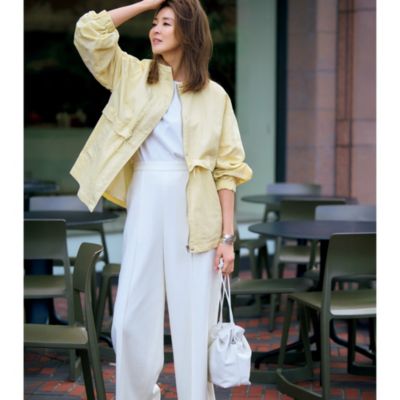 井川遥さんが着る