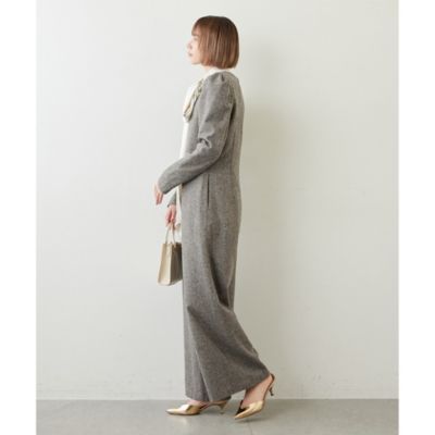 Whim Gazette(ウィム ガゼット)のパフスリーブジャンプスーツ通販