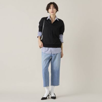 MADISONBLUE(マディソンブルー)の【HPS別注】デニムサルエルパンツ通販