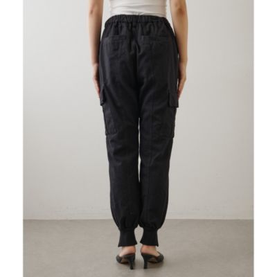 Whim Gazette(ウィム ガゼット)の【Col Pierrot】裾リブデニムパンツ