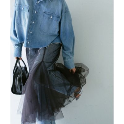 Whim Gazette(ウィム ガゼット)のシアーチュールスカート通販 | 集英社