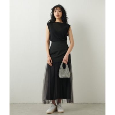 Whim Gazette(ウィム ガゼット)のチュールキリカエスカート通販