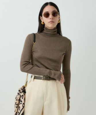 Chaos(カオス)の18Gシルクリブタートルネックニット通販 | 集英社HAPPY