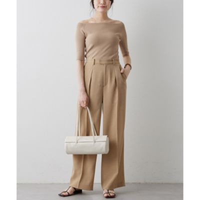 Whim Gazette(ウィム ガゼット)の【THE PAUSE】オフショルハーフ