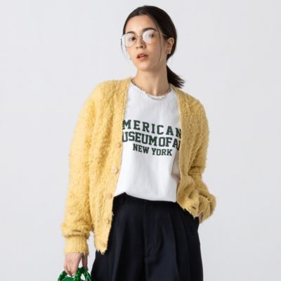 SLOANE(スローン)の8G天竺 へアリーコットン Vネックカーディガン通販