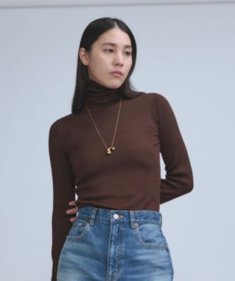 Chaos(カオス)の18Gシルクリブタートルネックニット通販 | 集英社HAPPY