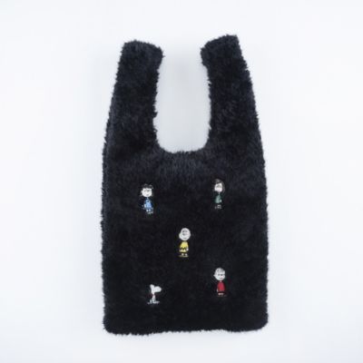 HEMING'S(ヘミングス)の【PEANUTS】ファーショッパートート通販