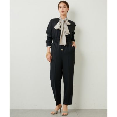 Whim Gazette(ウィム ガゼット)のウールサテンジャンプスーツ通販