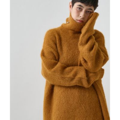 Whim Gazette(ウィム ガゼット)の《WEB限定》アルパカ混タートルネック