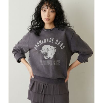 Whim Gazette(ウィム ガゼット)のMARQUETTE ロゴプルオーバー通販