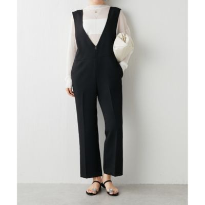 Whim Gazette(ウィム ガゼット)のダブルフェイスサロペット通販