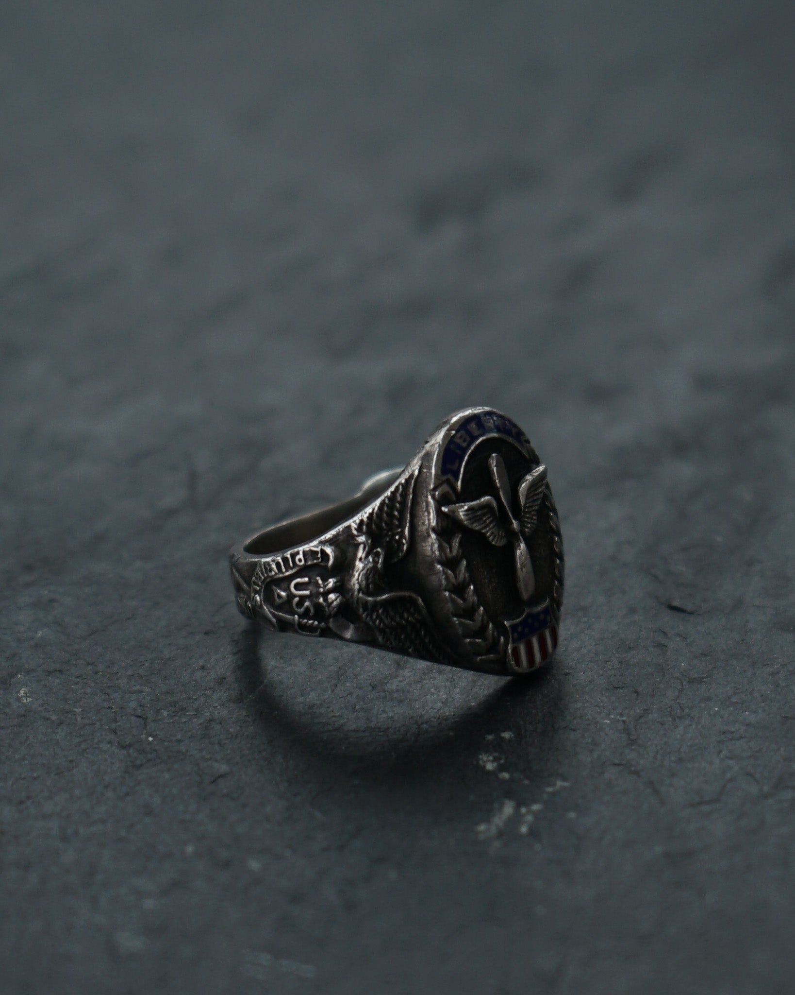 Silver US Navy Ring / size: 10.75 – Front General Store