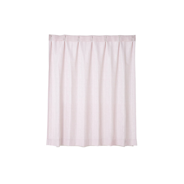 ヴェーリア×ラメルセ ダブルカーテン H1350×W1000 ライトピンク