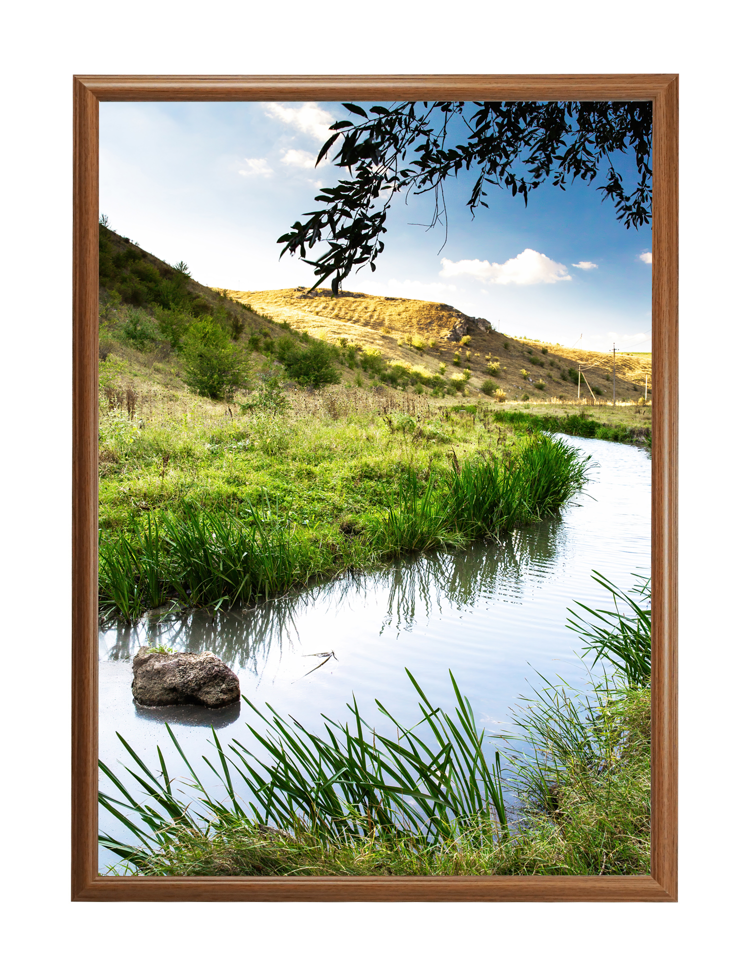 FREMIA / 木彫 Vポスター額 B2サイズ【送料無料】