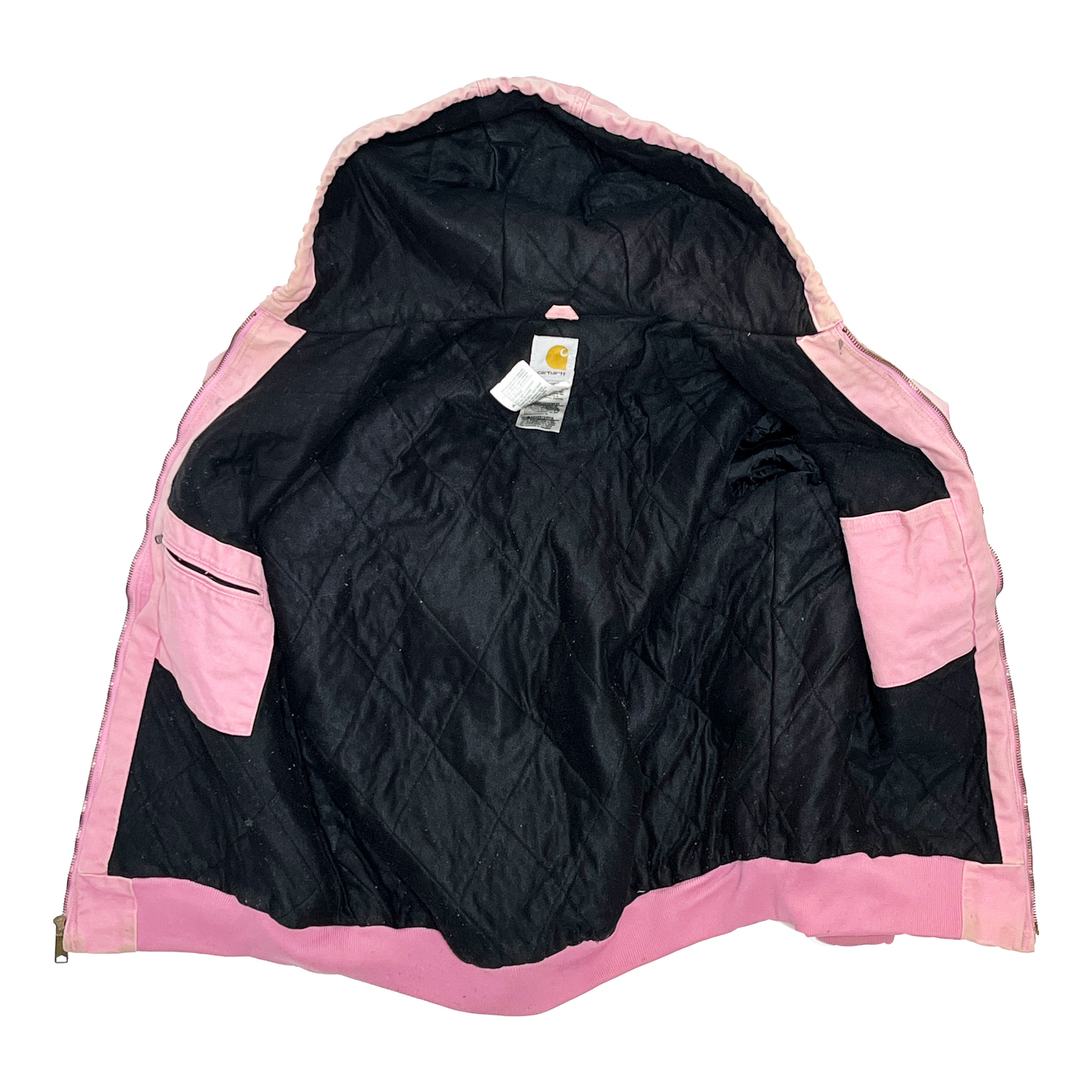 メキシコ製 Carhartt Duck Active JKT ピンク Size (XL 16/18) レア