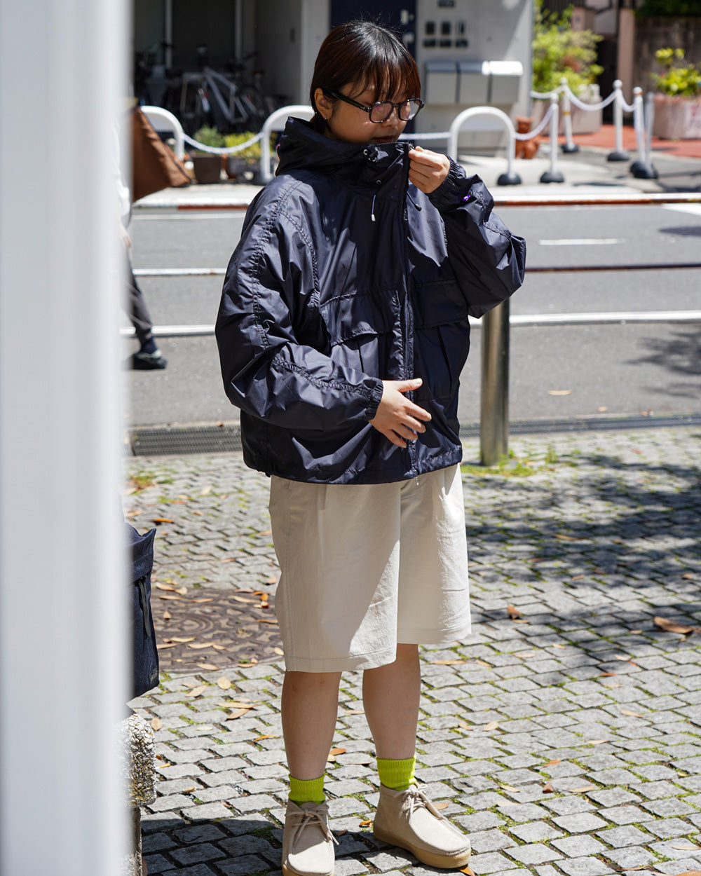 THE NORTH FACE PURPLE LABEL Mountain Wind Parka -Midnight Navy