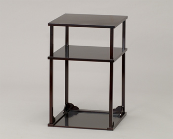 表用】糸巻棚 (総桐 青漆爪紅) 碌々斎好写 | 茶道具通販専門店 ふげつ工房