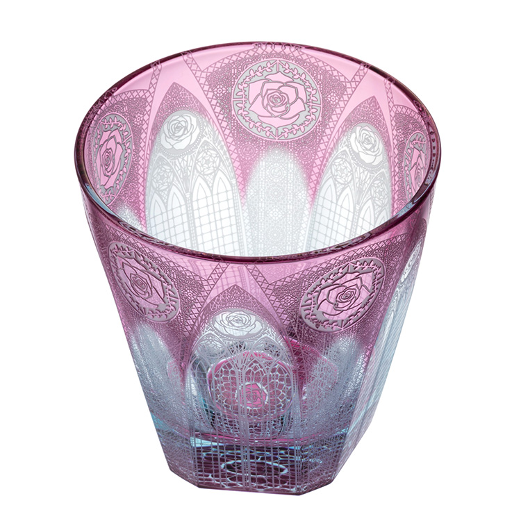 椎名切子（GLASS-LAB）】薔薇の大聖堂 | 藤巻百貨店
