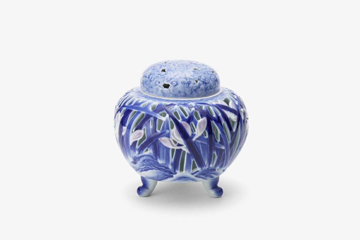 蘭彫刻 香炉 | 有田焼 深川製磁｜公式オンラインストア