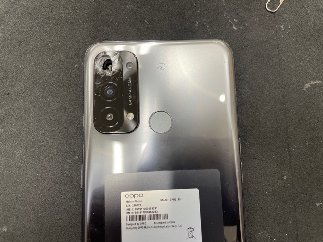 OPPO Reno5A 背面カメラレンズ割れ – スマホ修理 垂水 西区 須磨 明石
