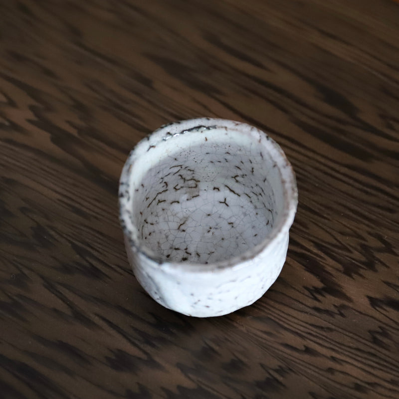 11代三輪休雪 (壽雪) 萩焼 盃 – Gallery Nisui