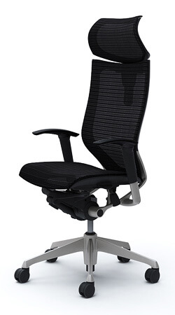 オフィスチェア Okamra/オカムラ チェア バロン エクストラハイバック