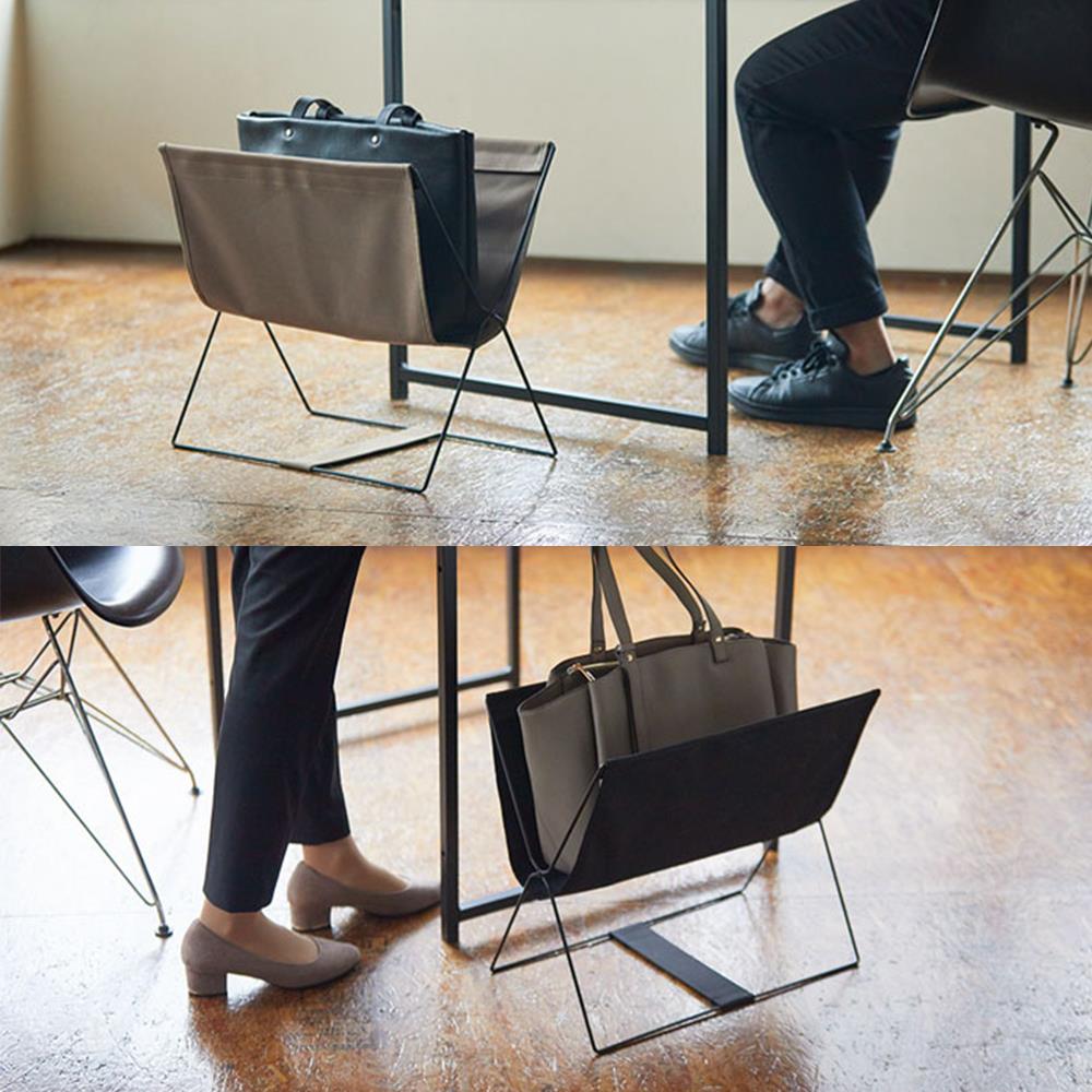 キングジム サイドバッグスタンド (KINGJIM 折りたたみ カバン置き