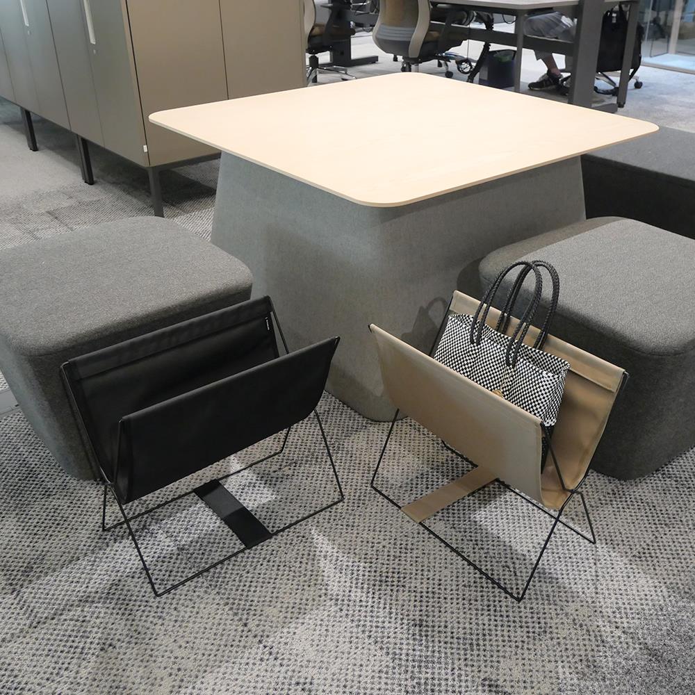 キングジム サイドバッグスタンド (KINGJIM 折りたたみ カバン置き