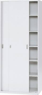 収納家具 スチール製 システム収納L5 収納庫 引違い保管庫 幅90 奥行45