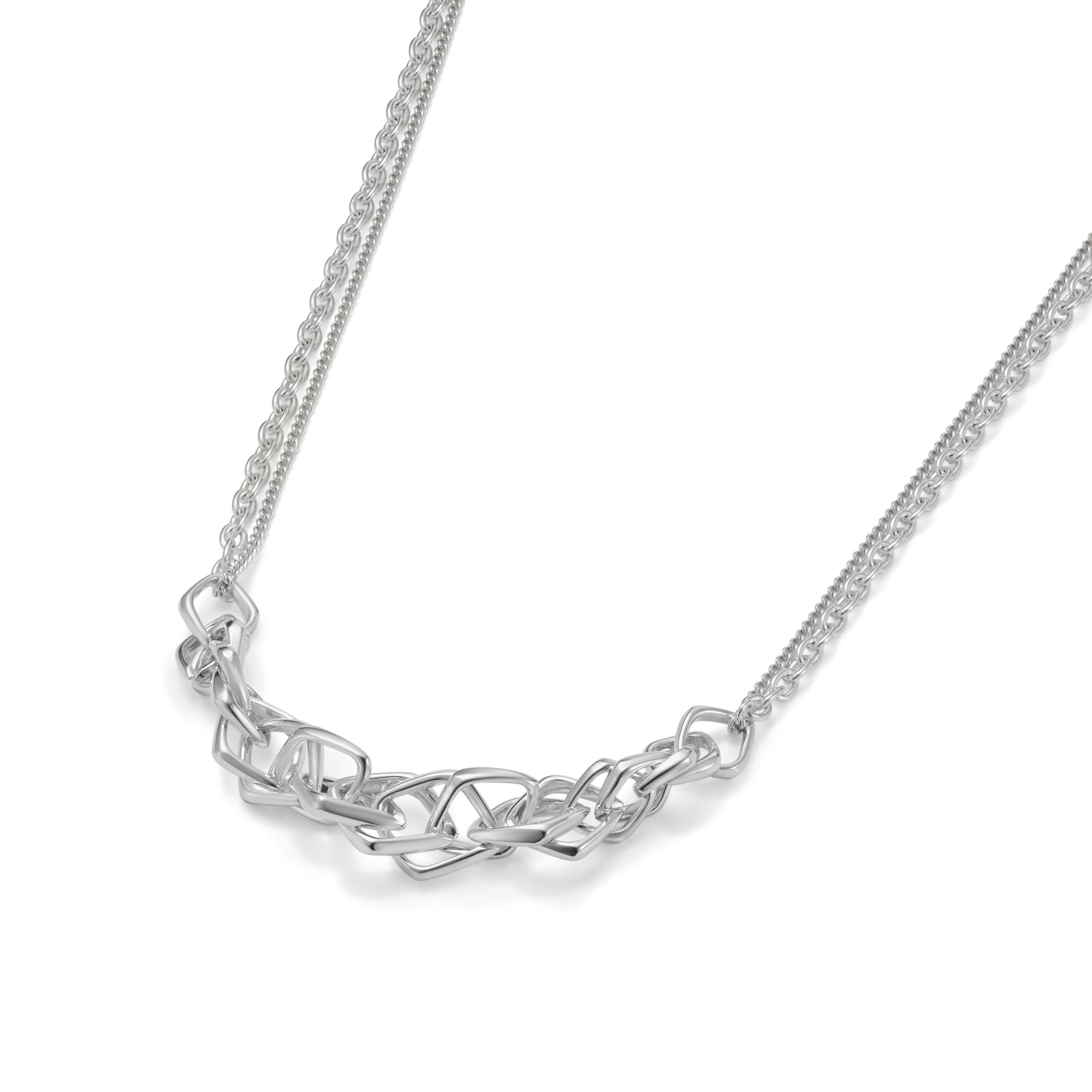 Diamond Link Chain Necklace | GARNI ONLINE STORE