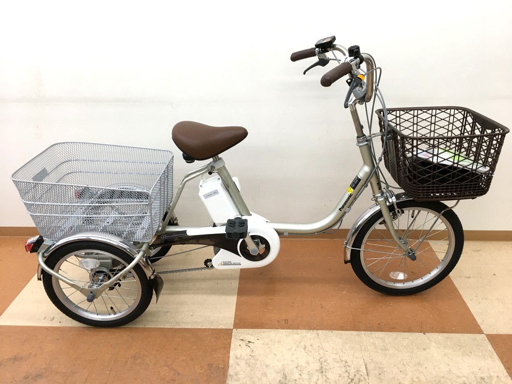 電動アシスト自転車 パナソニック BE-ELR832T ビビライフ 18型 内装3段