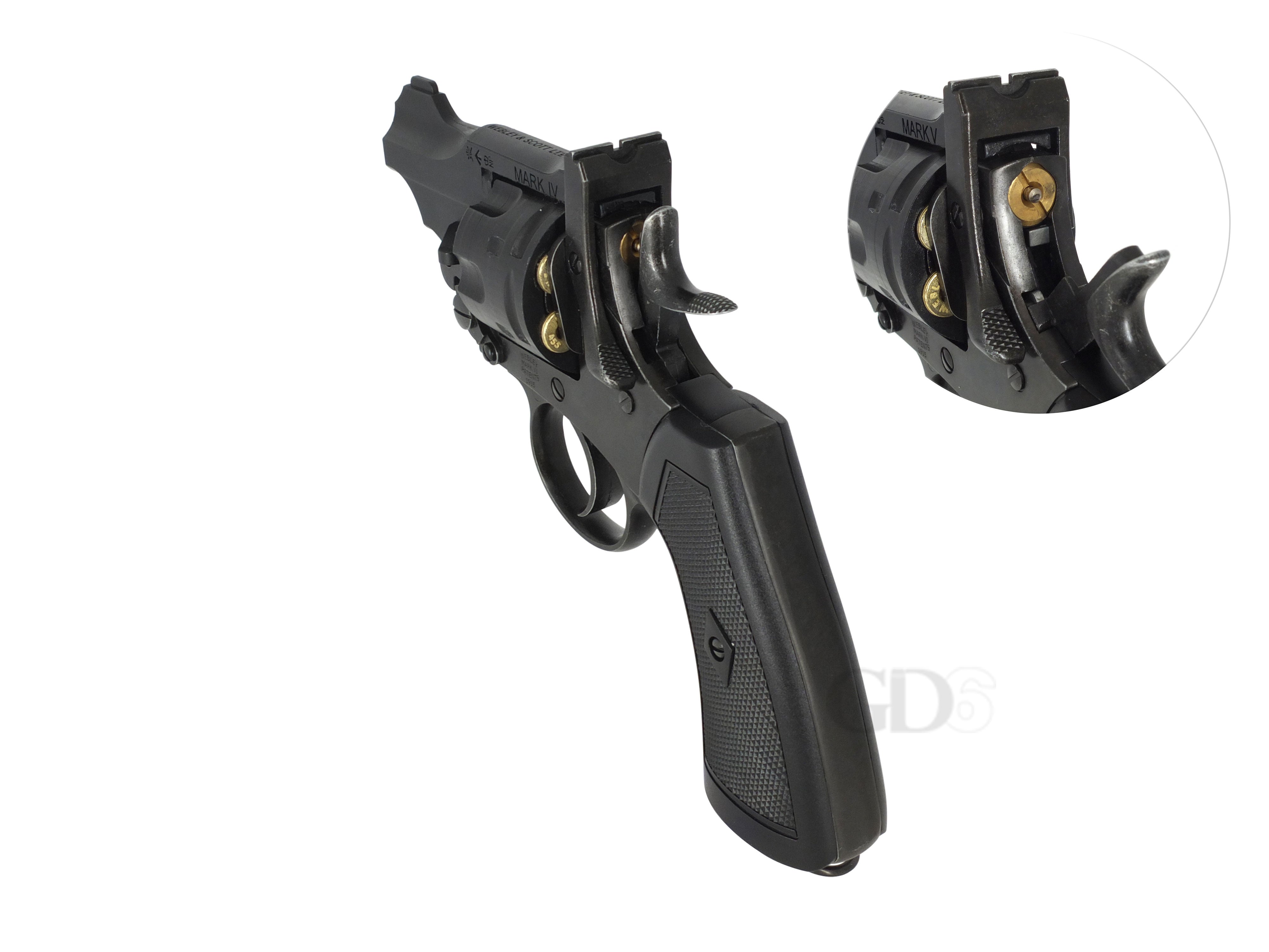 GD6-JP カスタム ] 日本仕様 GUN HEAVEN ウェブリー MK.VI 2インチ 中