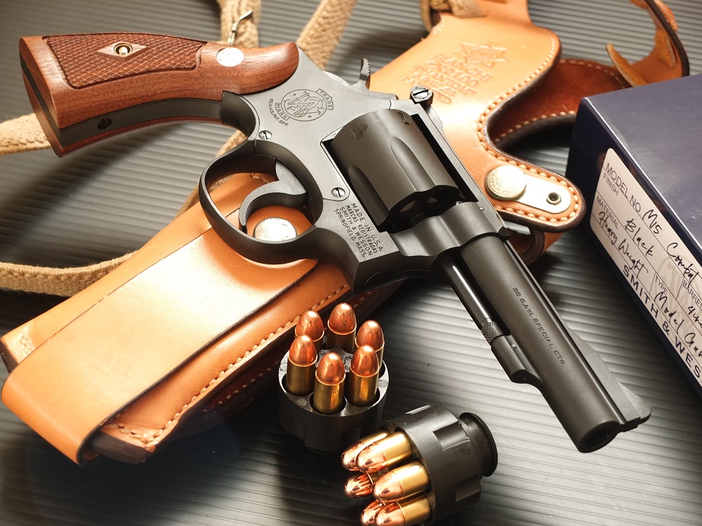 TANAKA S&W M15 Combat Masterpiece .38spl 4inch HW Ver.3: GFCの